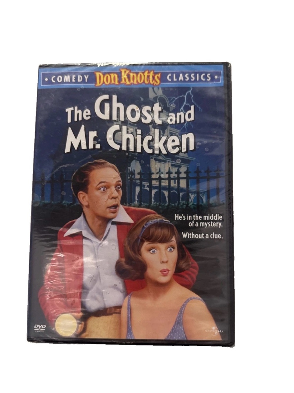 New! The Ghost and Mr. Chicken (DVD) Sealed Ships Free Don Knotts Joan Staley